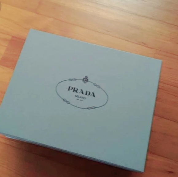 Prada Logo Metallic Flats - Picture 6 of 6